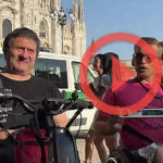 Video denuncia Milano marciapiedi inaccessibili